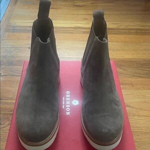 Grenson Brown and Gray Chukka Boots